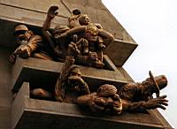 Zuschauerskulptur am Stadion von Toronto